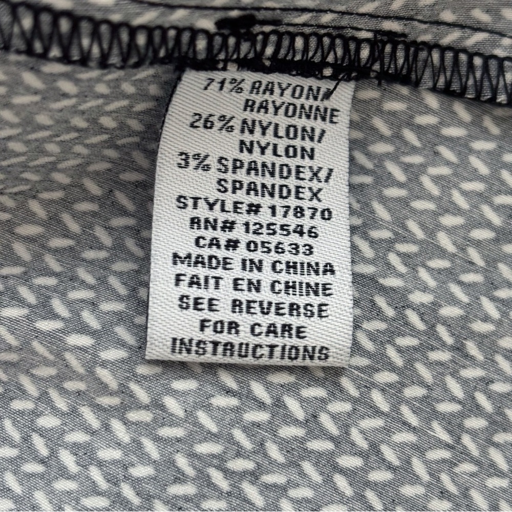 Habitat Black & White Power Stretch Easy Jacket Medium - Picture 6 of 8